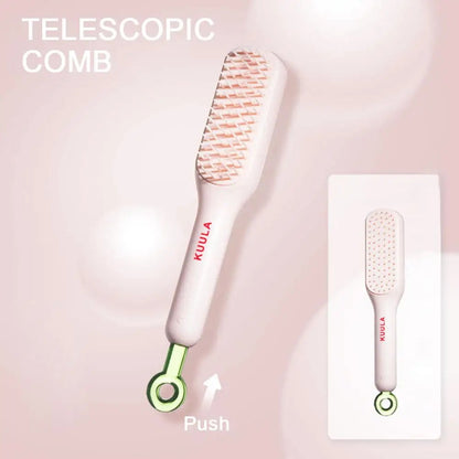 Retractable Anti-Static Hair Comb
