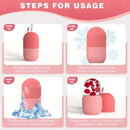 Beauty Ice Cube Silicone Trays