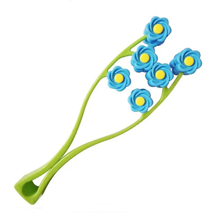 Flower Shape Facial Massager Roller
