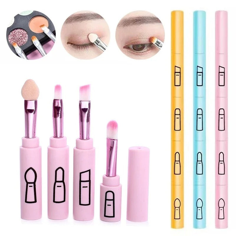 4-in-1 Makeup Brush Set