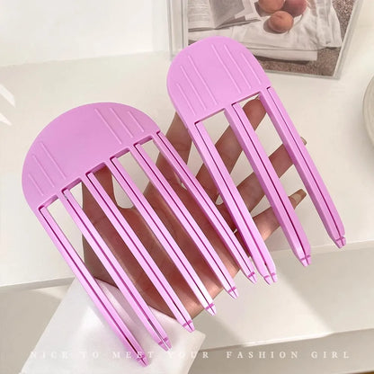 Fluffy Hairpin Curling Bangs Clips