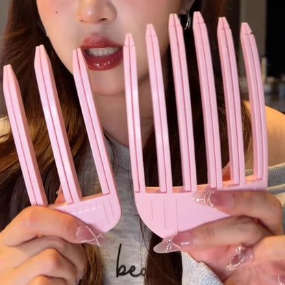 Fluffy Hairpin Curling Bangs Clips