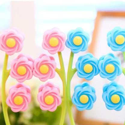 Flower Shape Facial Massager Roller