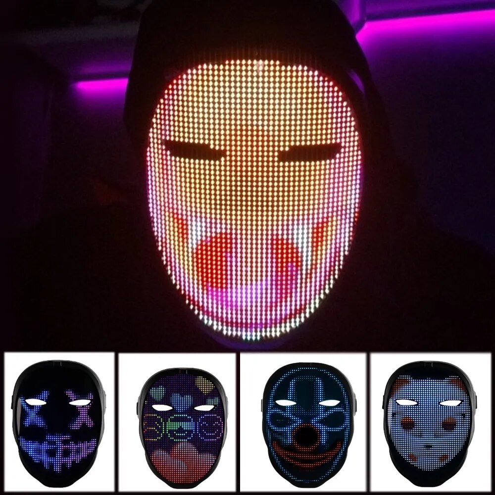 Shining LED Mask