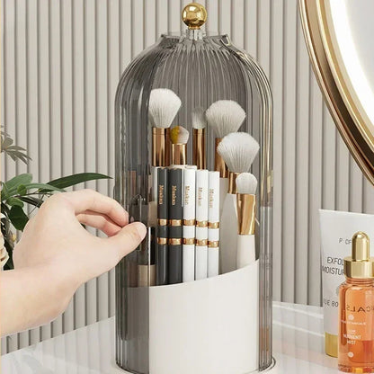 360° Rotating Makeup Brush Holder