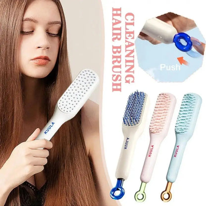 Retractable Anti-Static Hair Comb
