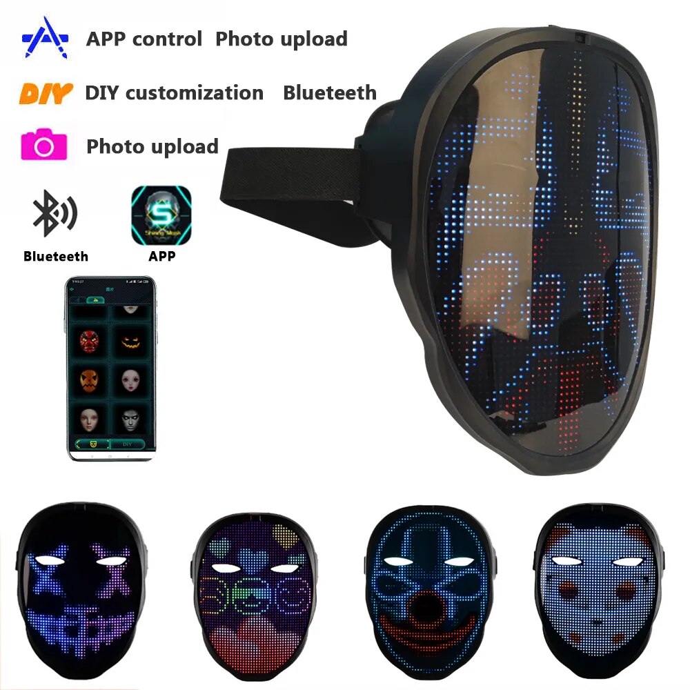 Shining LED Mask